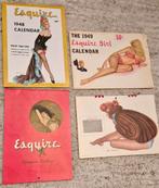3 x Kalender pin-up, Antiek en Kunst, Kunst | Overige Kunst, Ophalen of Verzenden