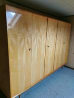 Retro slaapkamerkleerkast blinkende lak, Huis en Inrichting, Ophalen, Overige materialen, Gebruikt, Retrostijl