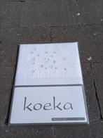 Lakentje Koeka babybed, Kinderen en Baby's, Jongetje of Meisje, Wit, Overige typen, Nieuw