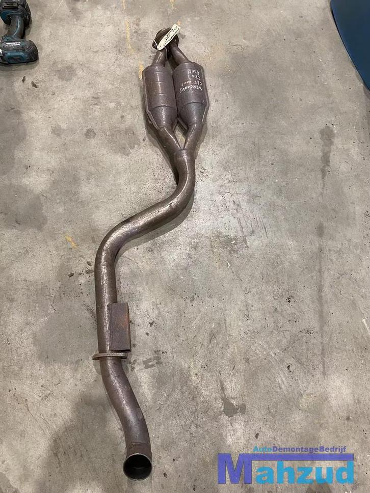 MERCEDES SLK R170 2.3 Uitlaat dubbel katalysator 1996-2004, Auto-onderdelen, Uitlaatsystemen, Mercedes-Benz, Gebruikt