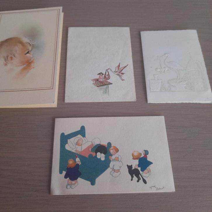 10 Geboortekaartjes - periode 1927 - 2014., Verzamelen, Geboortekaartjes en Visitekaartjes, Geboortekaartje, Ophalen of Verzenden