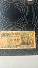 50 Argentijnse peso's, Postzegels en Munten