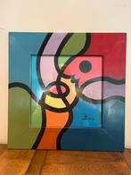 Mohamed zouari nr 50/100 schilderij 46 x 46 cm, Antiek en Kunst, Ophalen of Verzenden