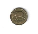Belgisch Congo, 2 Francs 1947., Ophalen of Verzenden, Overige landen, Losse munt