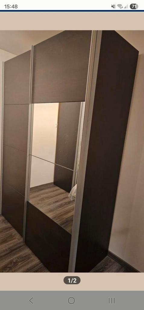 2 identieke schuifdeur kledingkasten, Huis en Inrichting, Kasten | Kleerkasten, Zo goed als nieuw, Ophalen
