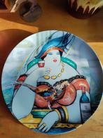 4 Borden "Proeven van kunst", Huis en Inrichting, Keuken | Servies, Ophalen of Verzenden, Zo goed als nieuw, Bord(en), Overige stijlen