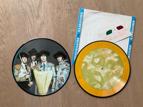 The Beatles - 2 Picture Discs, CD & DVD, Vinyles | Pop, Comme neuf, 1960 à 1980, 12 pouces, Enlèvement ou Envoi