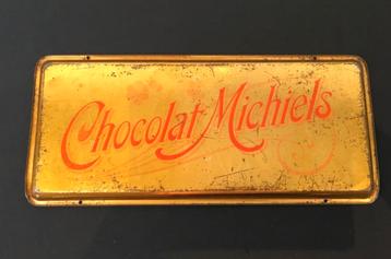Antieke Chocolade Michiels reclame plateau beschikbaar voor biedingen