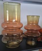2 vintage vazen, Huis en Inrichting, Ophalen of Verzenden, Zo goed als nieuw, Overige kleuren