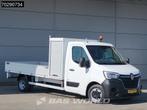 Renault Master 145PK Open Laadbak Dubbellucht 3,5t Trekhaak, Auto's, Stof, Gebruikt, Renault, Wit