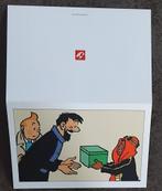 Carte postale double pliante : Hergé : Tintin/Kuifje - carte, Verzamelen, Ophalen of Verzenden