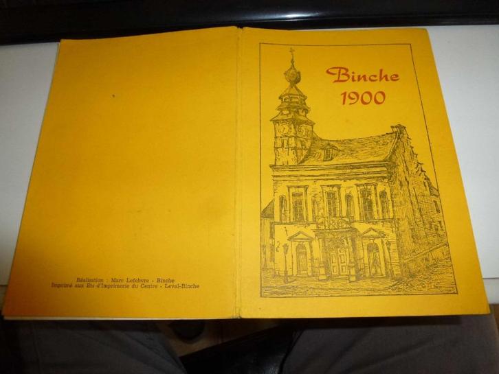 Livret souvenir de Binche en 1900, Huis en Inrichting, Stoffering | Behang, Geel, Ophalen of Verzenden