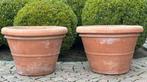 Italiaanse terracotta bloempotten Impruneta - vorstbestendig, Tuin en Terras, Bloempotten, Ophalen, Rond, Terracotta, Tuin