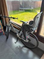 Polisport fietsstoeltje, Achterzitje, Voetsteuntjes, Zo goed als nieuw, Pollisport