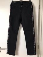 Pantalon Swildens noir avec lignes sur les côtés, taille 3, Comme neuf, Swildens, Noir, Longs