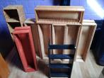 CD rekjes, Huis en Inrichting, Woonaccessoires | Cd- en Dvd-rekken, Ophalen, Gebruikt, Hout, Cd's