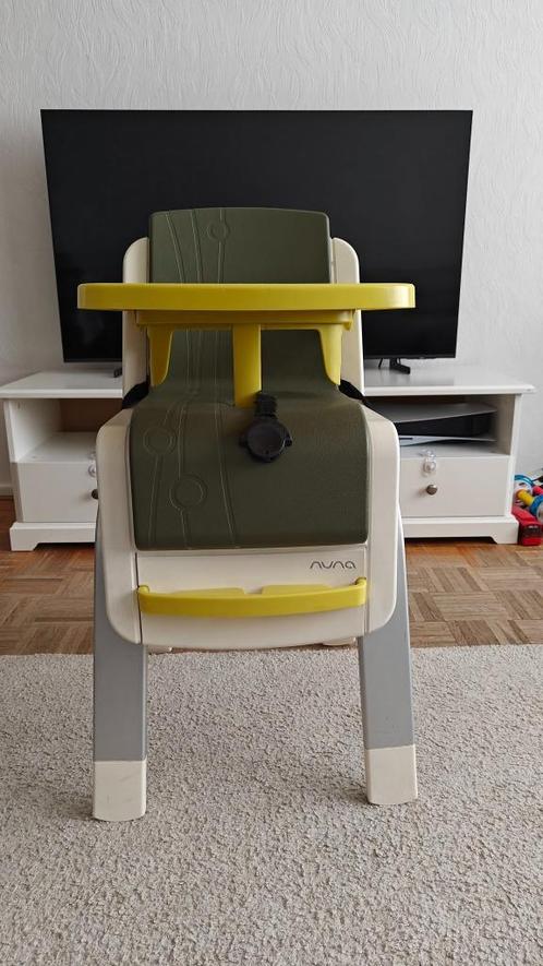 Nuna Zaaz - Kinderstoel - Groen, Kinderen en Baby's, Kinderkamer | Tafels en Stoelen, Gebruikt, Stoel(en), Ophalen