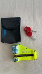 Oxford schijfremslot met diameter = 15 mm, Motoren, Accessoires | Sloten, Ophalen, Gebruikt