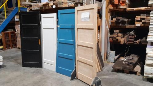 Paneeldeuren '30 en '50 er jaren Binnendeur, Doe-het-zelf en Bouw, Deuren en Vliegenramen, Gebruikt, Binnendeur, 200 tot 215 cm