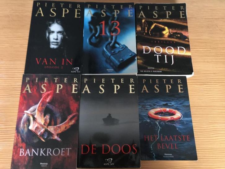 Pieter Aspe :  detective/thriller, Boeken, Romans, Gelezen, Ophalen of Verzenden