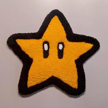 Mario Bros Star kleedje voor op de vloer of aan de wand beschikbaar voor biedingen