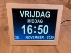 Dementieklok en digitaal fotokader, Ophalen, Gebruikt, Digitaal