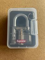 Supreme transparent acrylic iron shackle,engraved keys  NEW