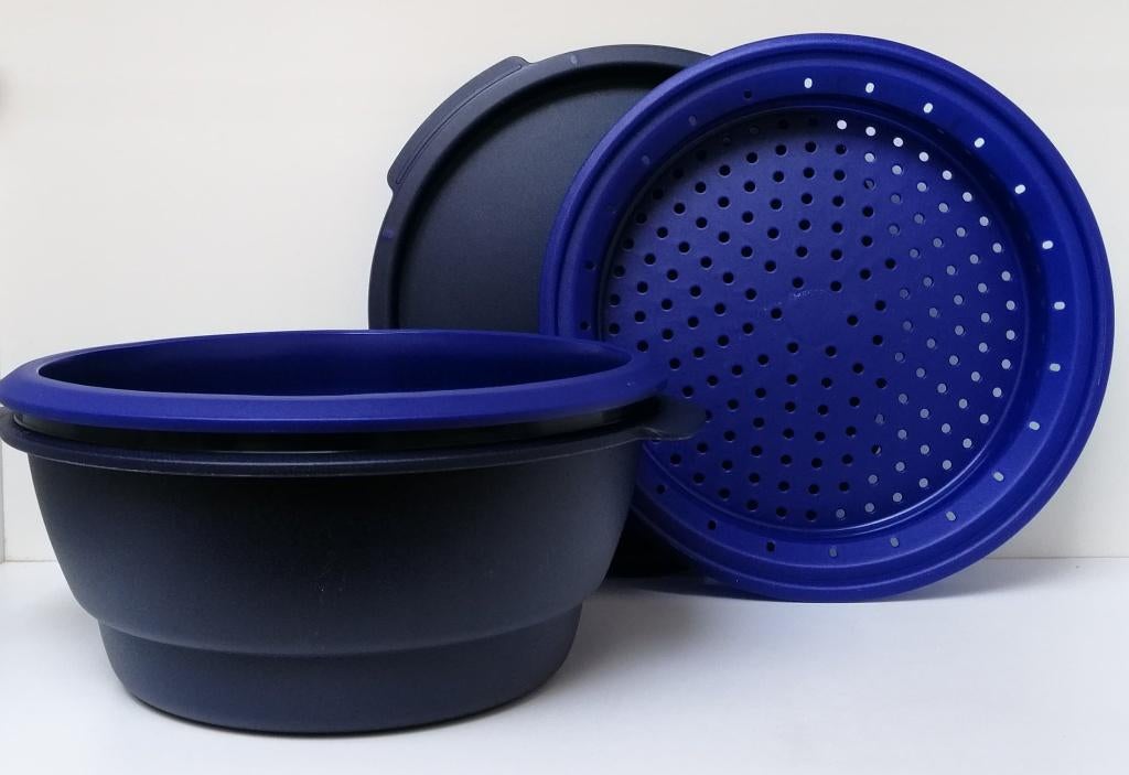 Tupperware™ « Micro Urban Familly » blauw, Huis en Inrichting, Keuken | Tupperware, Zo goed als nieuw, Bak of Kom, Blauw, Verzenden