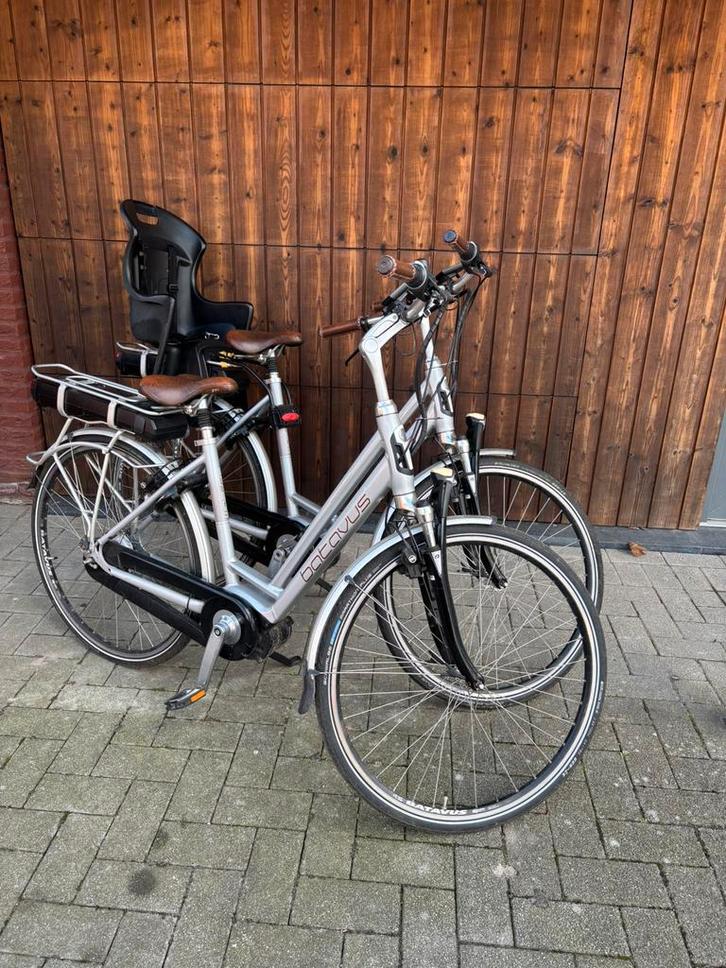 Batavus 2x middenmotor elektrichefiets, Fietsen en Brommers, Elektrische fietsen, Zo goed als nieuw, Batavus, Ophalen
