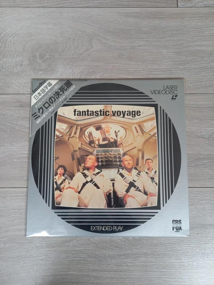 Laserdisc NTSC Fantastic voyage Japon, CD & DVD, VHS | Film, Utilisé, Science-Fiction et Fantasy, Enlèvement