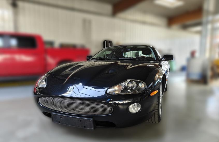 Jaguar XKR, Auto's, Jaguar, Achterwielaandrijving, 8 cilinders, 4200 cc, Parkeersensor