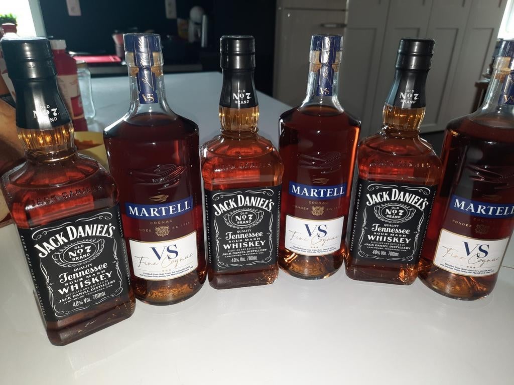 Martell/Jack Daniels, Collections, Enlèvement ou Envoi