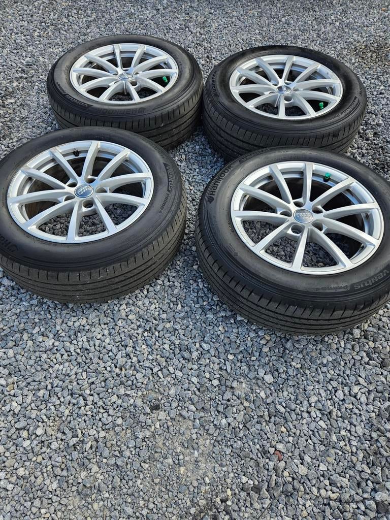 Audi  a6  2020   4 jantes  225  60  17 99v, Enlèvement ou Envoi, Pneus été, 17 pouces, Jante(s)