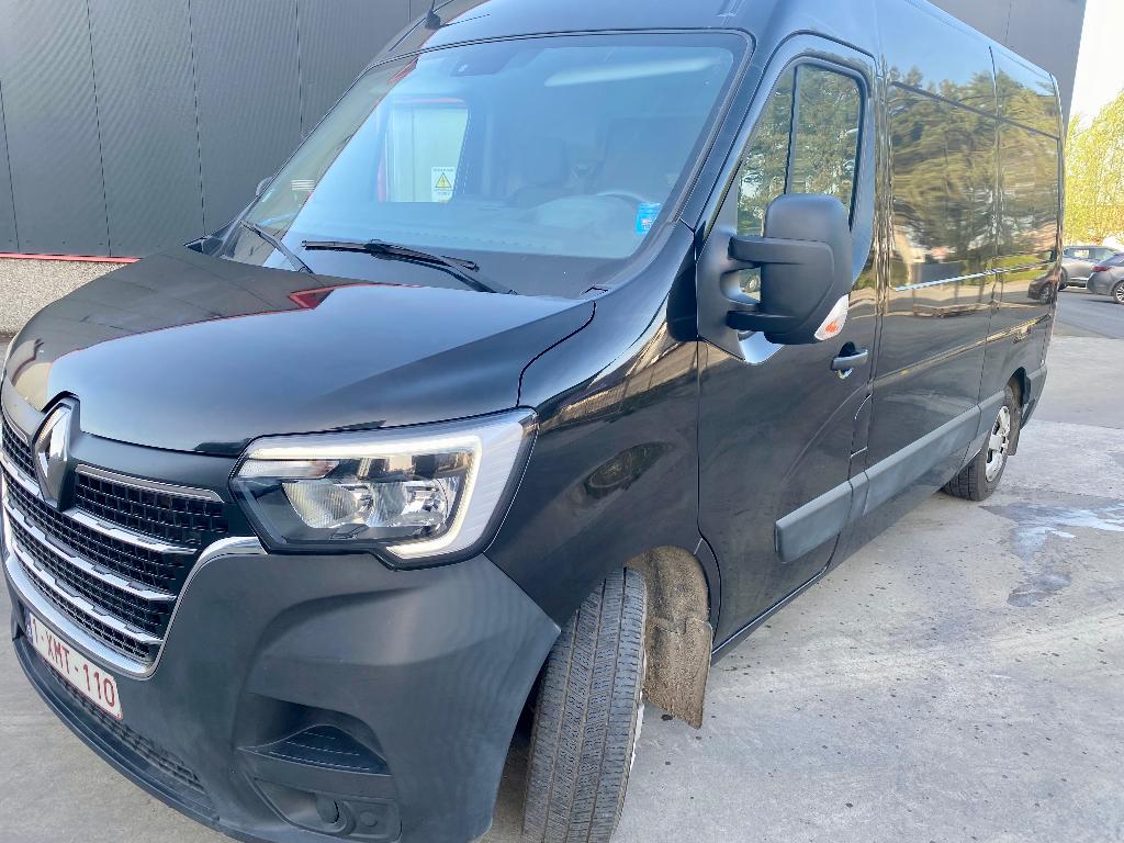 Renault Master 2020 L2 H2 zwart 85.000km INCL. inrichting!, Auto's, Renault, Particulier, Master, Diesel, Euro 6, Overige carrosserie