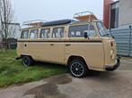 Volkswagen T2 camper oldtimer gekeurd voor verkoop, Auto's, Oldtimers, 4 deurs, Achterwielaandrijving, Beige, Handgeschakeld