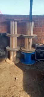 Houten haspels, Ophalen