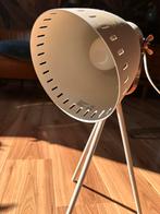 Design tafellamp wit met koper, Ophalen, Zo goed als nieuw, Metaal