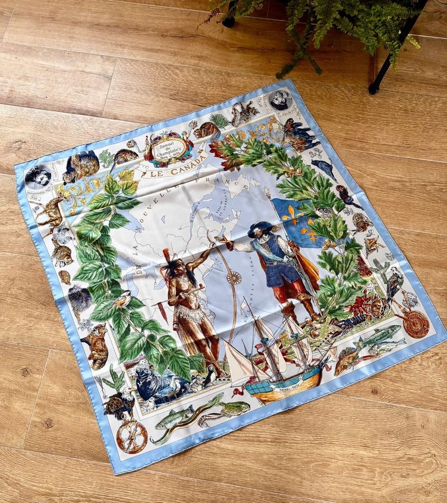 Foulard Hermes, Hermès, Enlèvement ou Envoi, Comme neuf, Écharpe