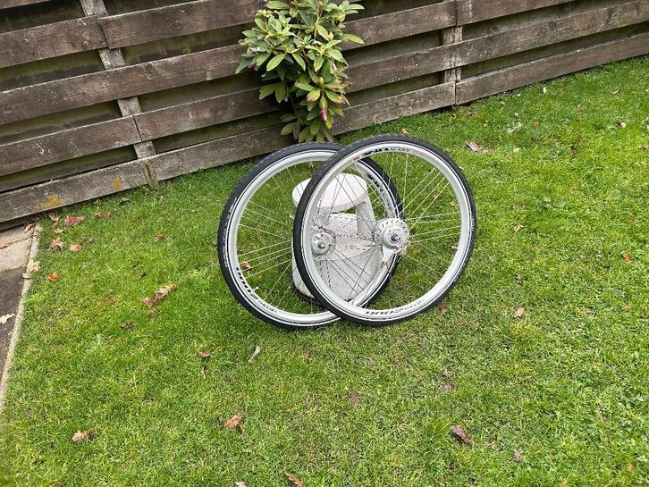 Set Wielen 28 inch achterwiel 8 NEXUS versne. rollerbrake, Fietsen en Brommers, Fietsaccessoires | Overige Fietsaccessoires, Gebruikt