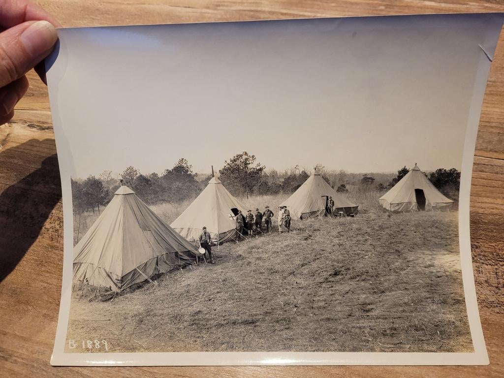 USA WW2  - Campement médical, Enlèvement ou Envoi