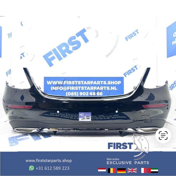BUMPER W213 E KLASSE ACHTERBUMPER A2138850001 A2138851801 20, Auto-onderdelen, Carrosserie, Bumper, Mercedes-Benz, Achter, Gebruikt