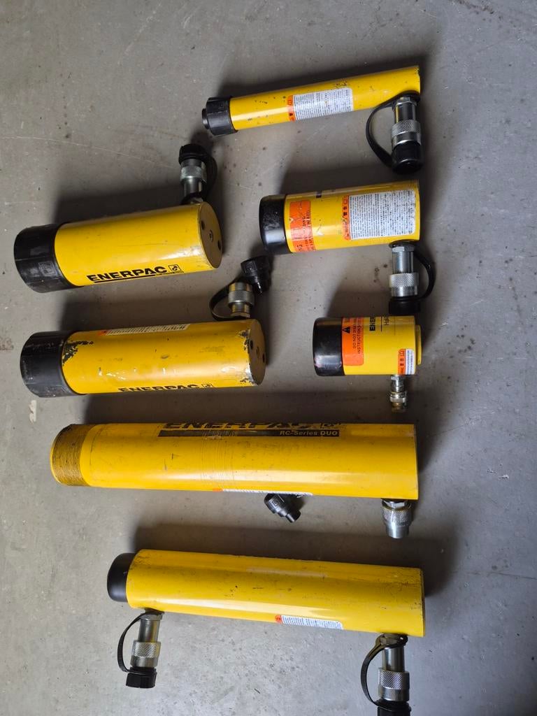 Div enerpac cilinders, Ophalen