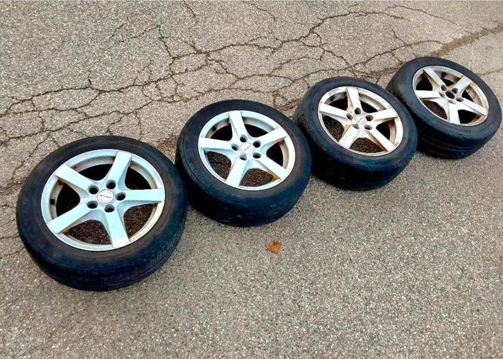 Jantes en alliage 16", entraxe 5x112, Autos : Pièces & Accessoires, Pneus & Jantes, Jante(s), 16 pouces, Autre, Utilisé, Enlèvement