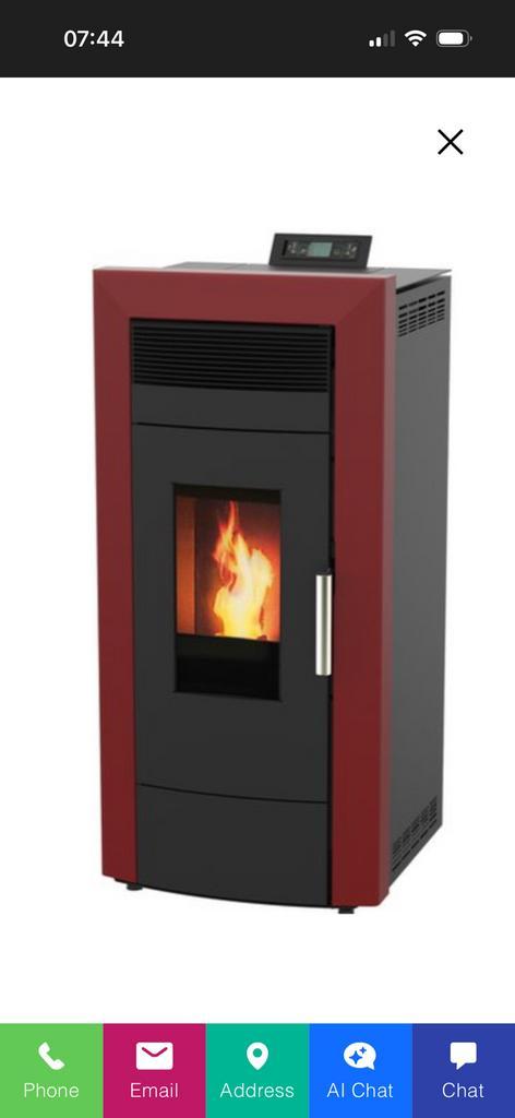 Poele thermo Pellet (Hydro), Maison & Meubles, Poêles, Neuf, Autoportant, Poêle à granulés, Bois, Enlèvement