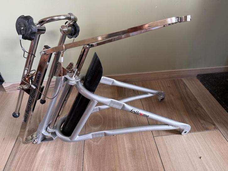 Follow me, Fietsen en Brommers, Fietsaccessoires | Aanhangwagens en Karren, Zo goed als nieuw, Aanhangfiets, 20 tot 40 kg, Opvouwbaar