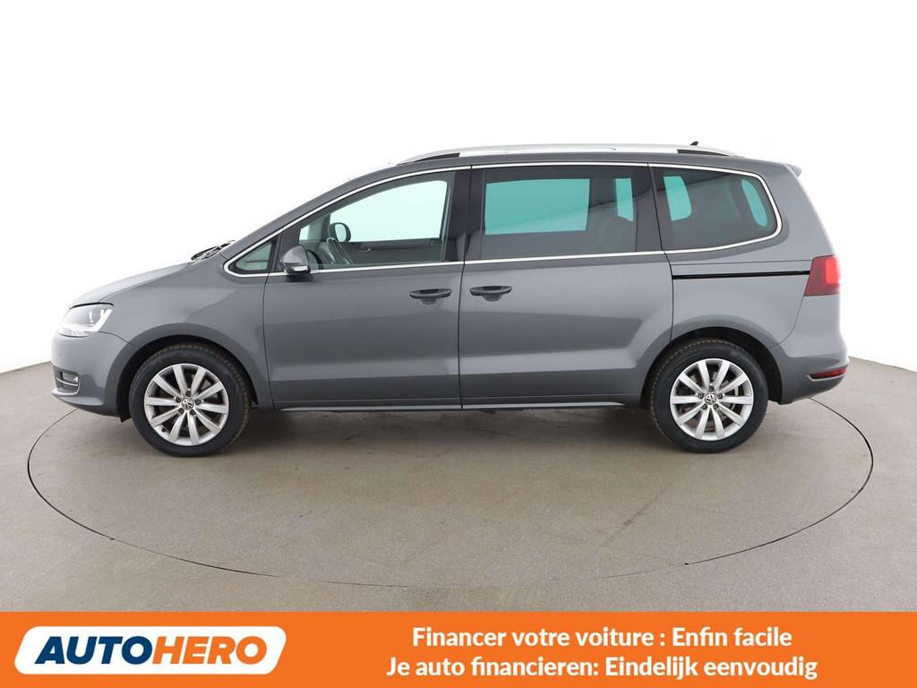 Volkswagen Sharan 2.0 TDI Highline BlueMotion (automatique), Autos, Argent ou Gris, Achat, 7 places, 1968 cm³
