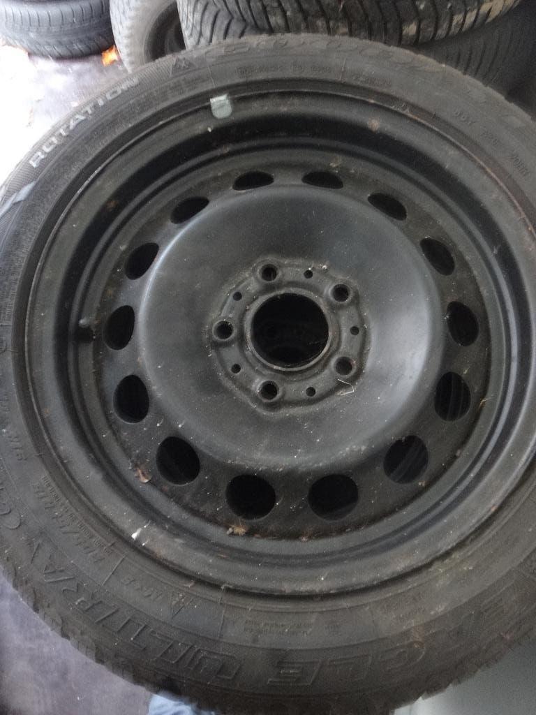 BMW winterset, Ophalen, Gebruikt, 16 inch, Banden en Velgen