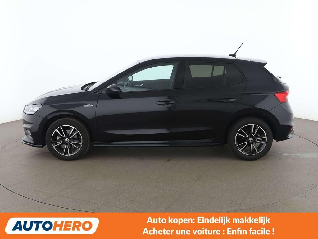 Skoda Fabia 1.0 TSI Monte Carlo (automatique), Euro 6, Détection des panneaux routiers, 116 ch, Noir