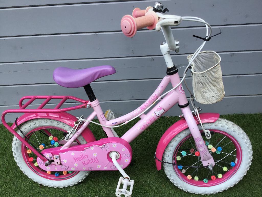 Meisjes fiets, Fietsen en Brommers, Fietsen | Meisjes, Ophalen, Gebruikt, 16 inch, Handrem