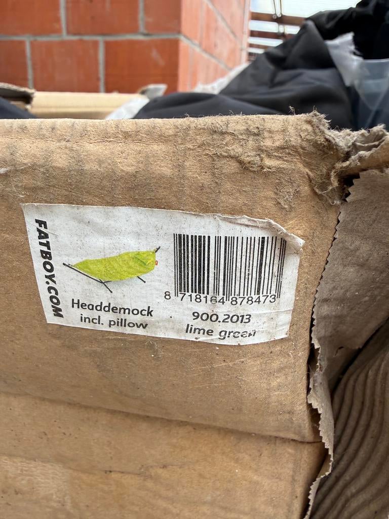 Hamac Fatboy, Jardin & Terrasse, Hamacs, Comme neuf, Avec support, Enlèvement ou Envoi